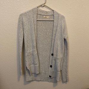 Hollister Cream Cardigan